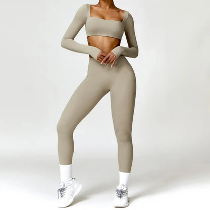 2 Pieces Women's Yoga Tracksuit