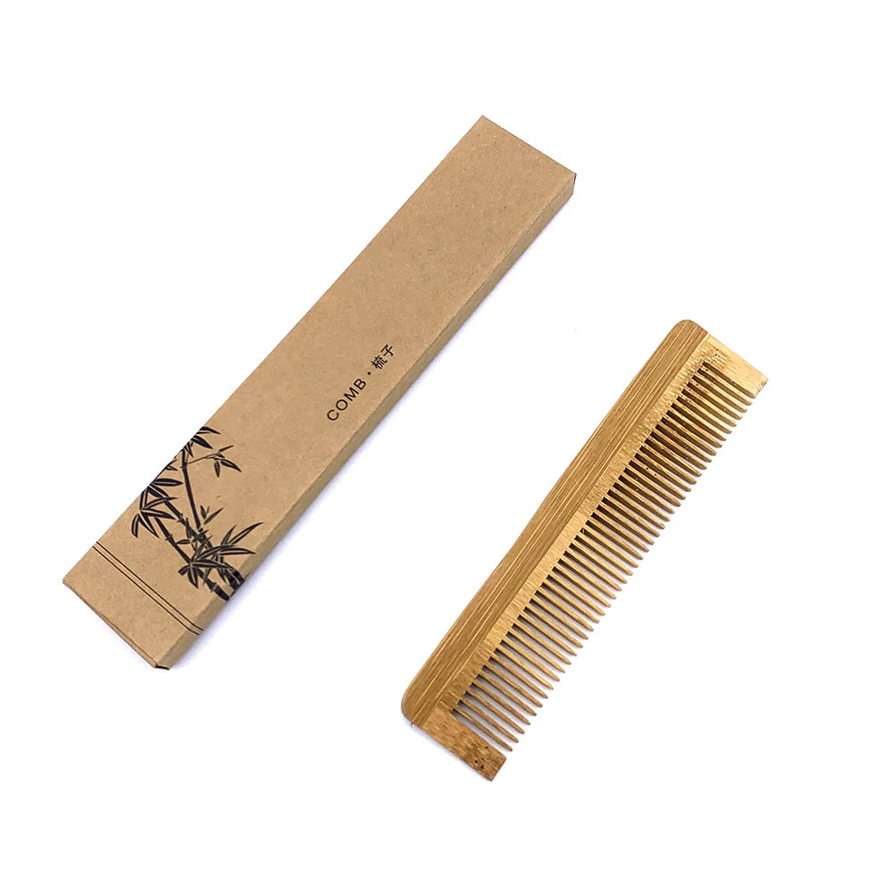 Natural Eco Biodegradable Bamboo Massage Hair Brush