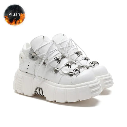 U-DOUBLE Brand Punk Style Women Shoes