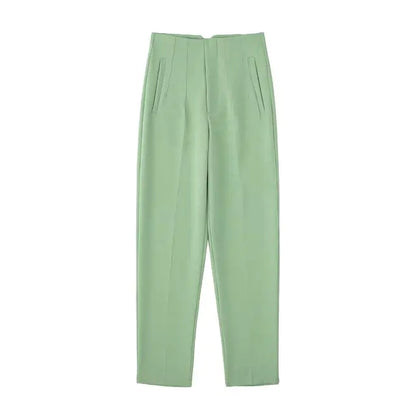 Chic Office Lady Straight Pants