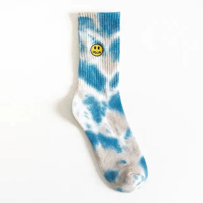 Embroidery Smile Face Socks