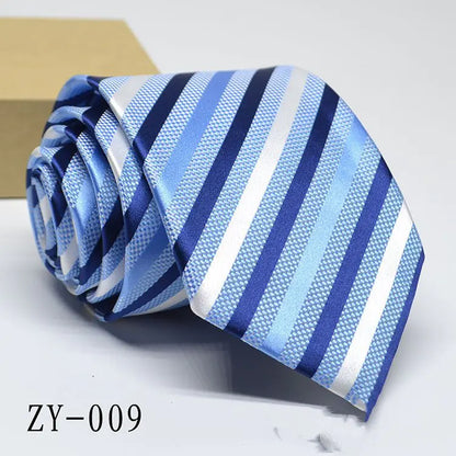 New Men's Hot Sale 1200D Striped Tie