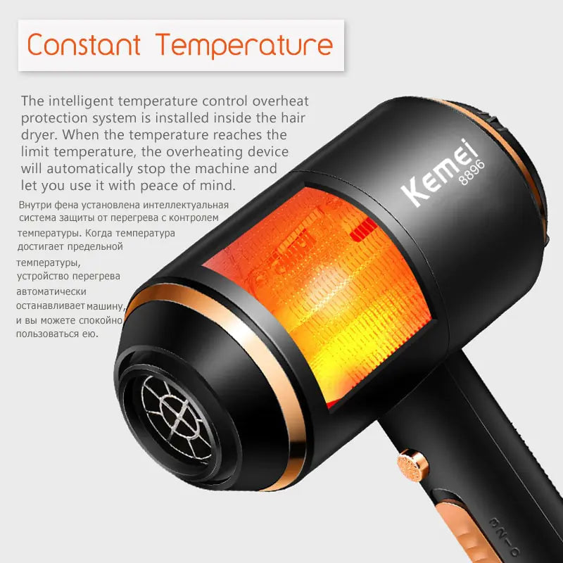 Kemei 4000W Professional Hair Dryer