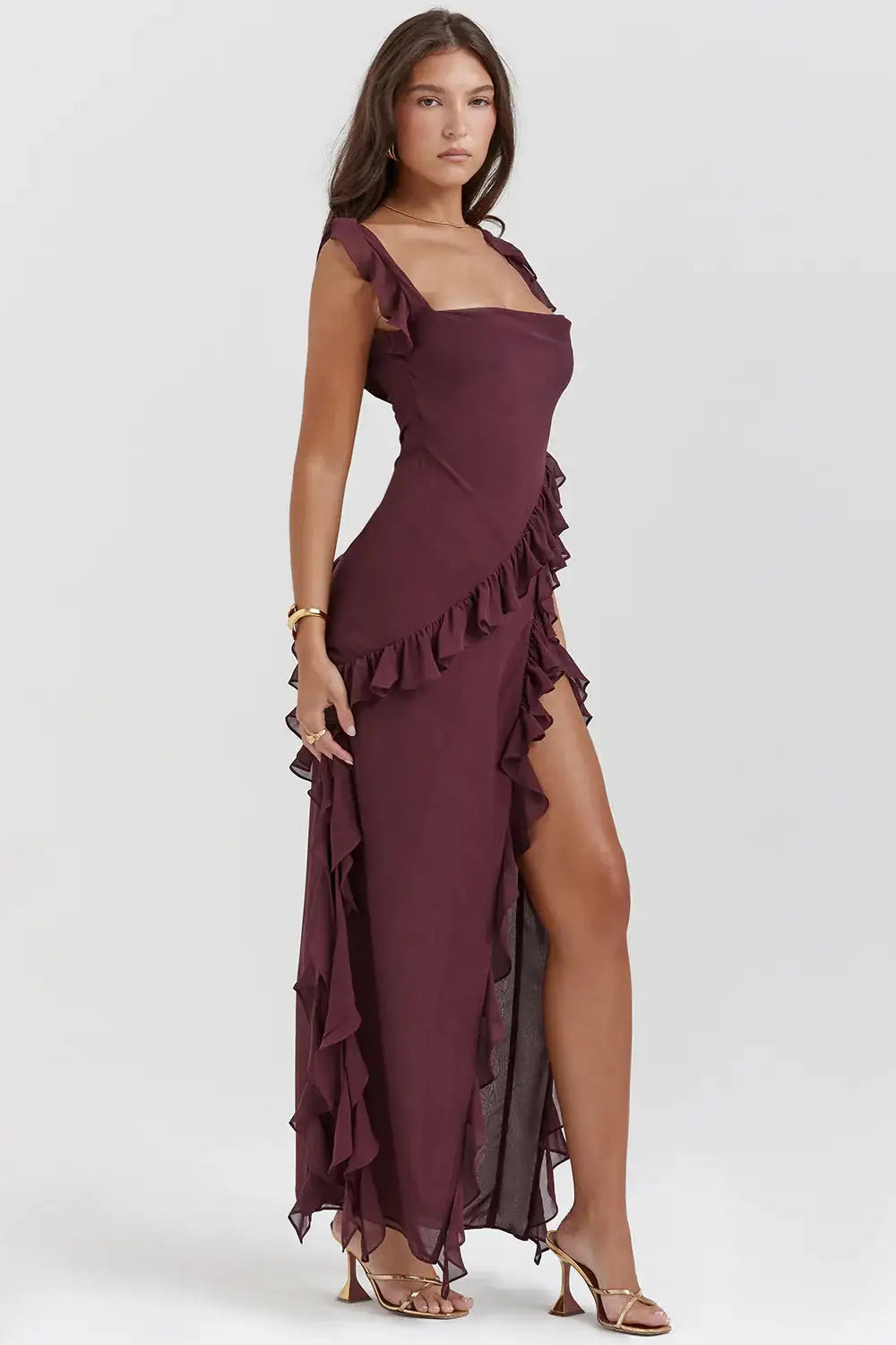 Sexy Ruffles Dress