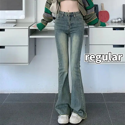 Flare Aesthetic High Waist Y2k Jeans