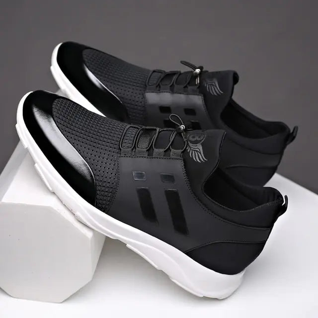 Lycra Leather Shoes Men