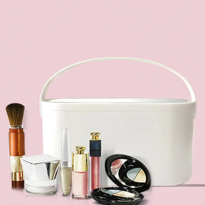 Cosmetics Box Travel with Mirror