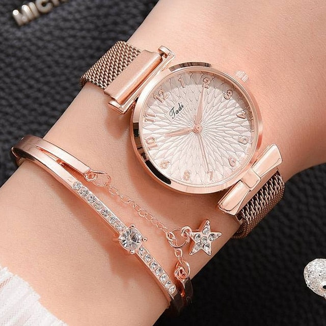 Luxury Quartz Bracelet Watch