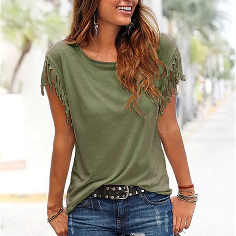 Summer T-shirts Women