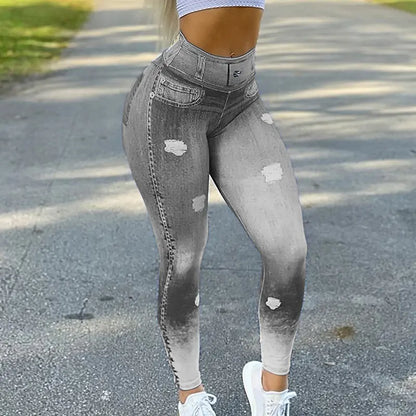 Denim Leggings Jeans