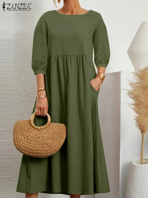 Sleeve Elegant Dress