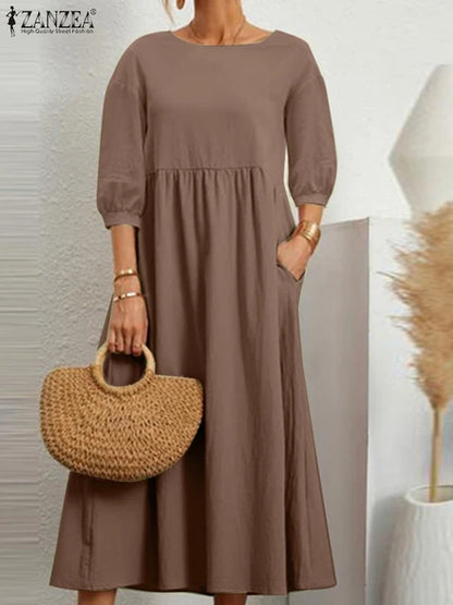 Sleeve Elegant Dress