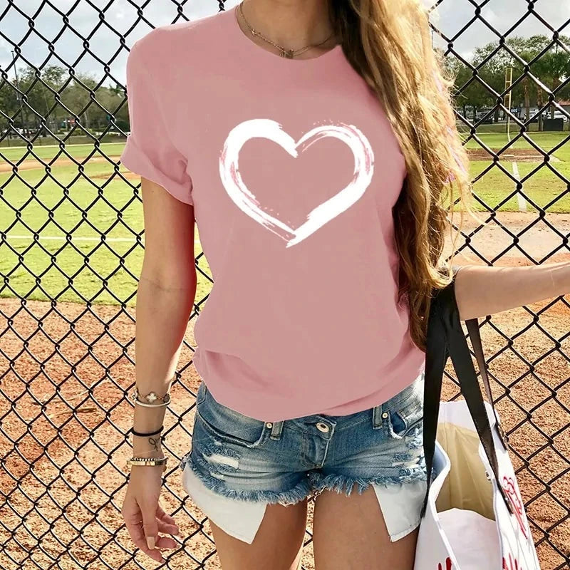 Hearts Women T-shirts