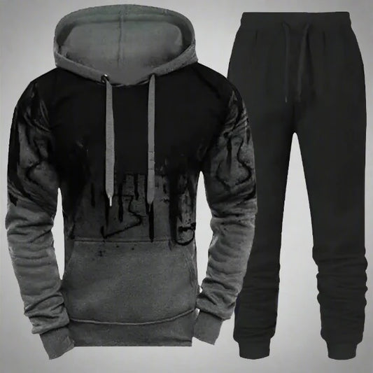 Tracksuit Hoodie and Pants Set