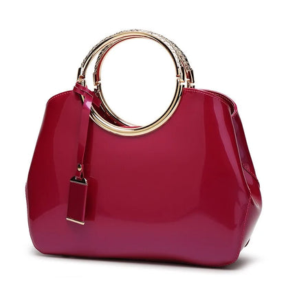 High Quality Patent Leather Women's Bag