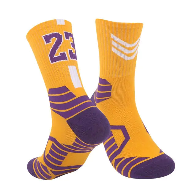 Breathable Non-Slip Professional Sports Socks for Men