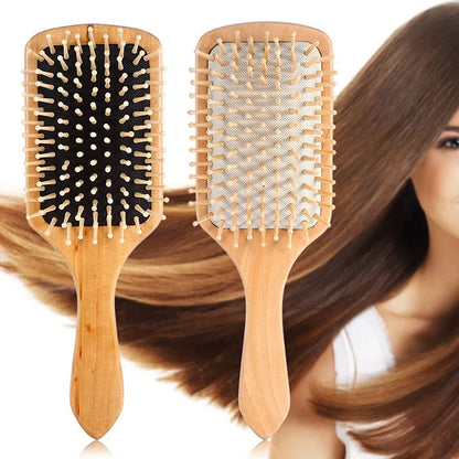 Antistatic Natural Wooden Hair Comb