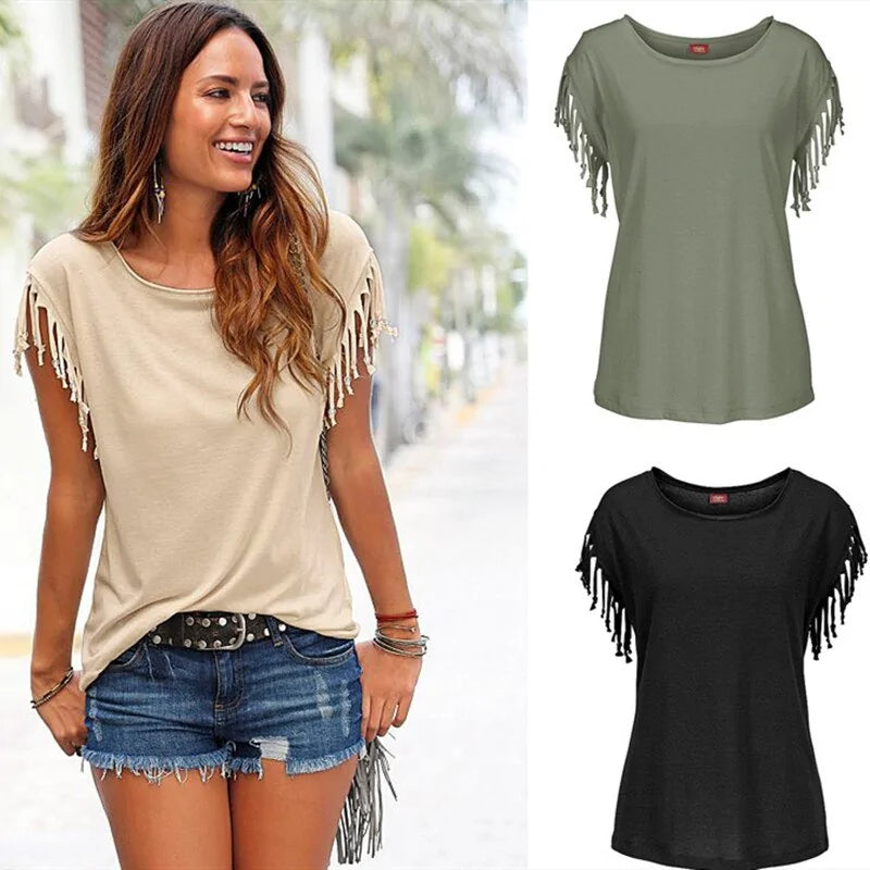 Summer T-shirts Women