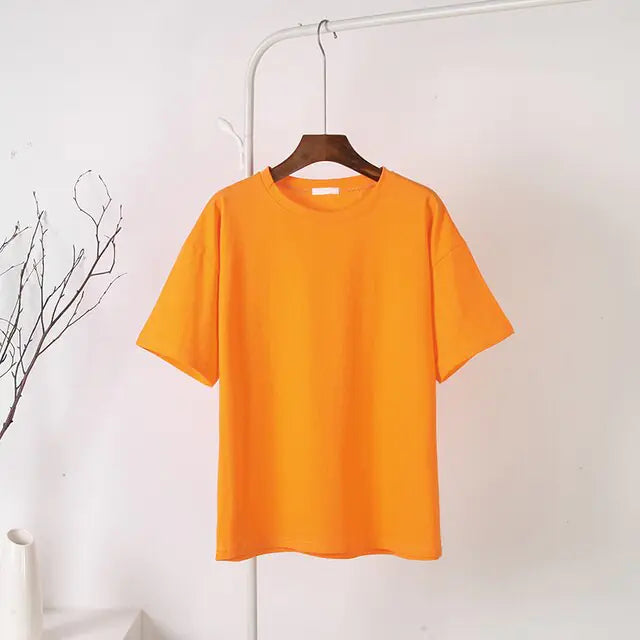 Cotton Soft Women's Basic T-Shirt