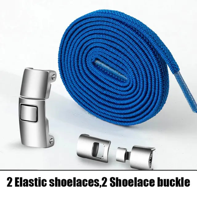 Elastic No-Tie Shoelaces for Kids and Adults