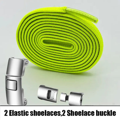 Elastic No-Tie Shoelaces for Kids and Adults