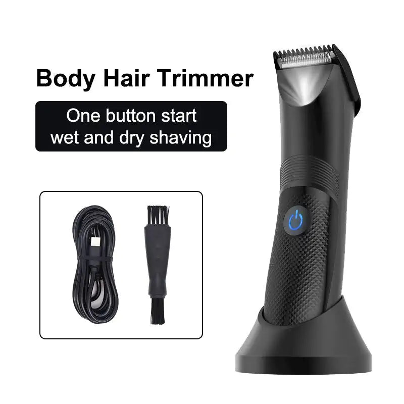 Electric Body Hair Trimmer for Men