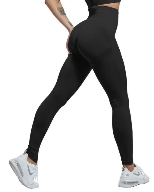 High Waist Leggings And Shorts For Fitness