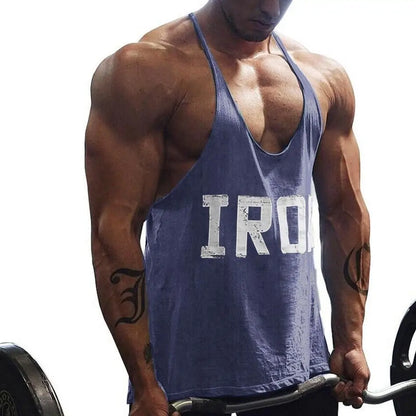 Men's Printed Gym Bodybuilding Tank Tops