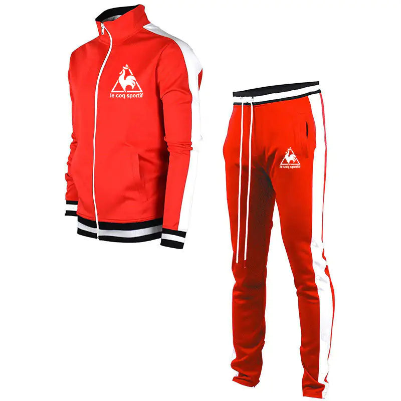 Elegant Sporty Tracksuit Set