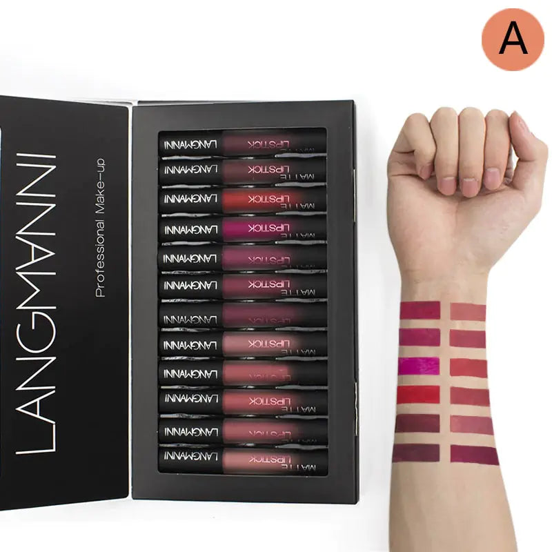 12 Piece Matte Lipstick Set