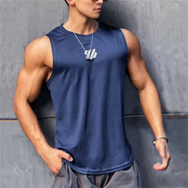 Gym Vest Sleeveless T-shirt