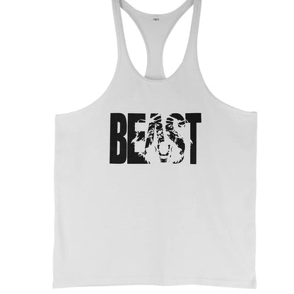 Men's Gym Workout Printed Tank Tops