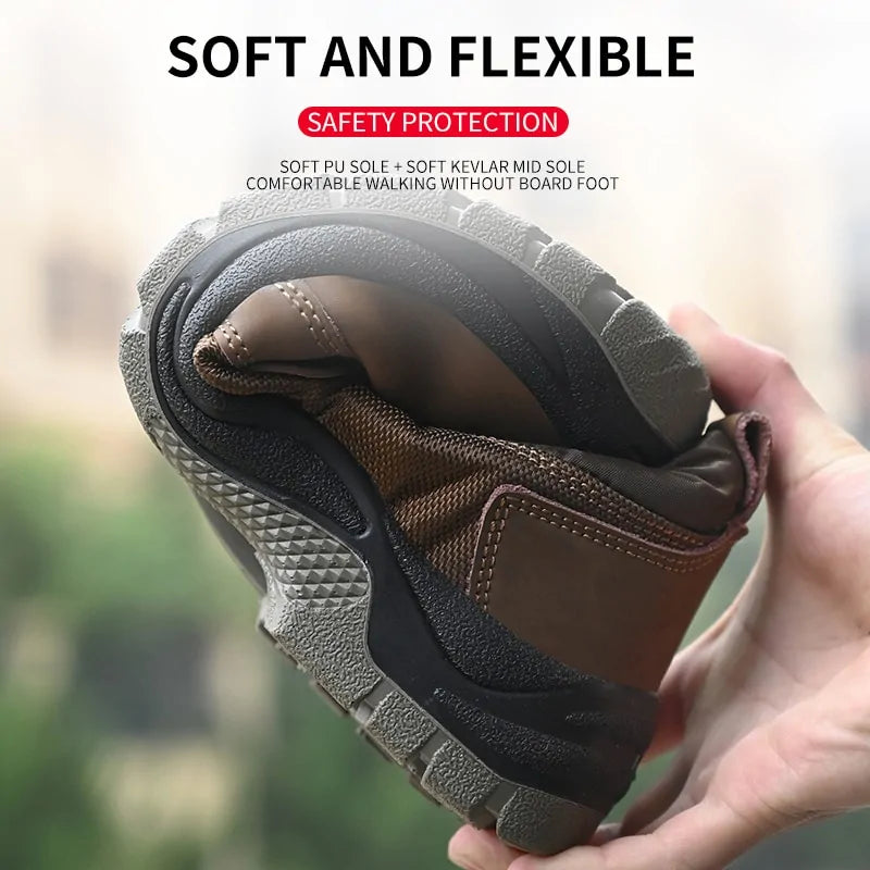 Anti-Smashing Construction Sneakers