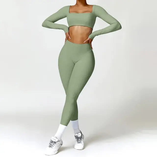 2 Pieces Women's Yoga Tracksuit