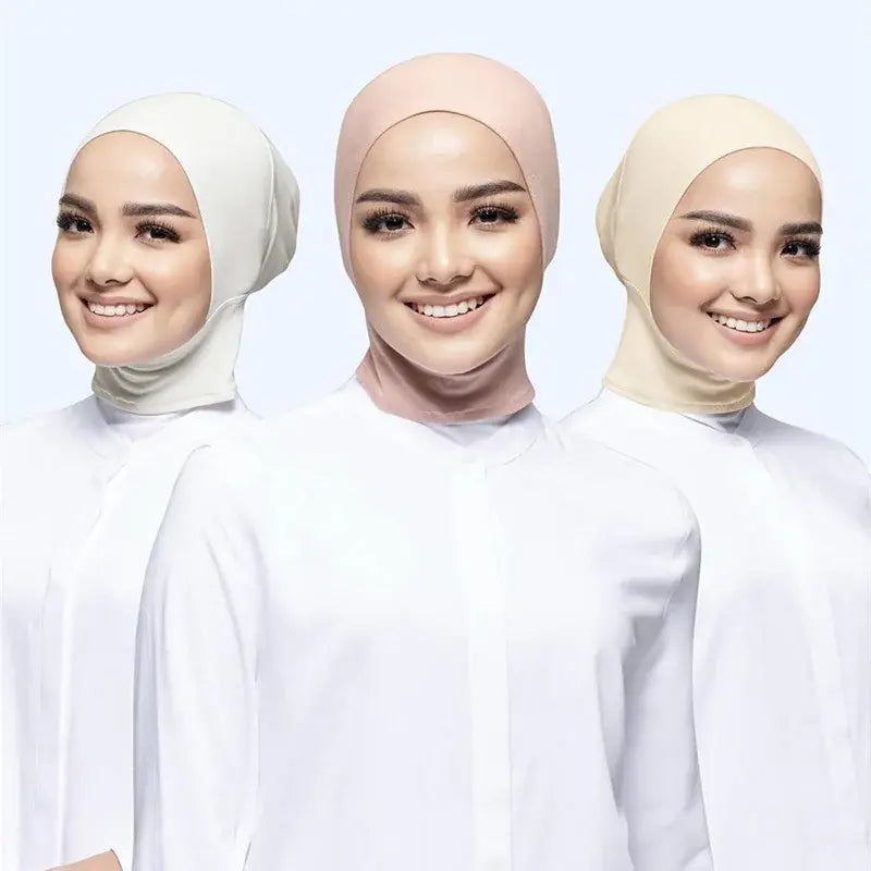 Inner Hijab Caps With Tie