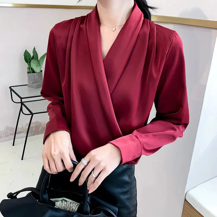 V-Neck Blouse