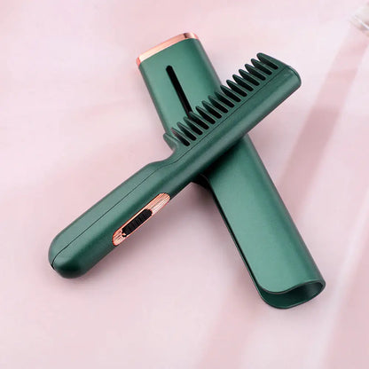 Portable Straightening Hair Comb