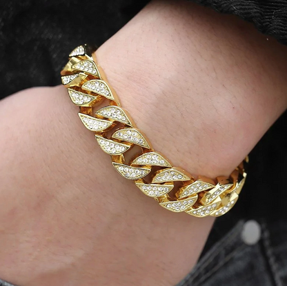 Miami Chain Bracelet Gold