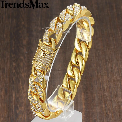 Miami Chain Bracelet Gold