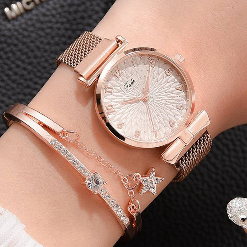 Luxury Quartz Bracelet Watch