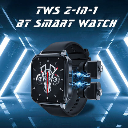 T22 Smart Watch TWS Earbuds 2 In 1