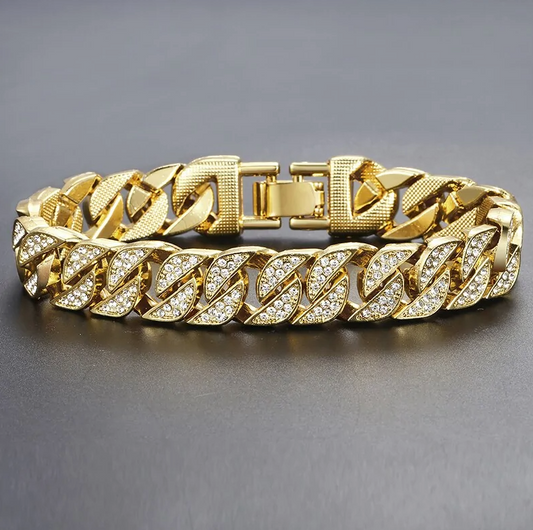 Miami Chain Bracelet Gold