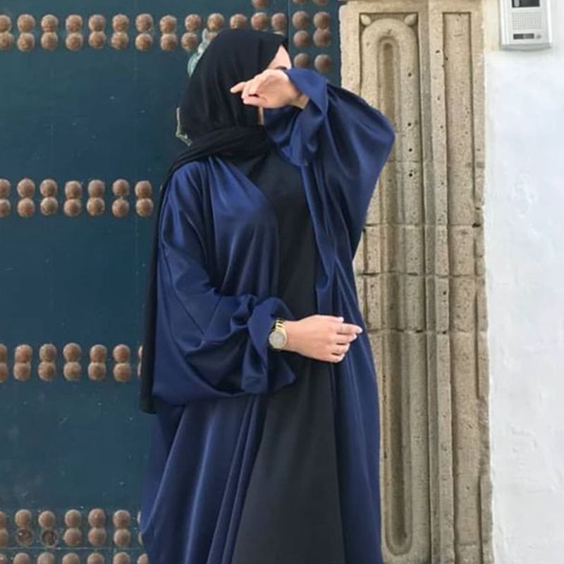 Elegant Satin Abaya