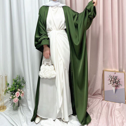 Elegant Satin Abaya