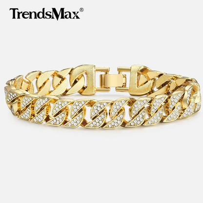 Miami Chain Bracelet Gold